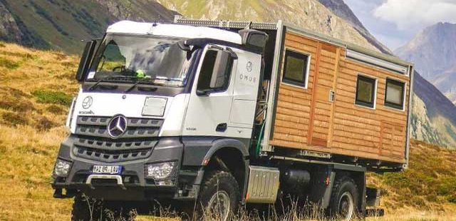 BUMO dev kamyonları doğal karavan haline getiriyor 1