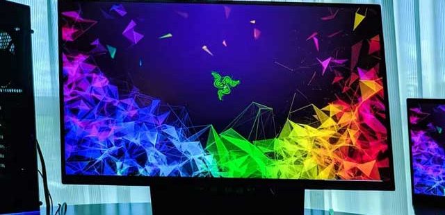 Razer 1440p oyuncu monitörü için kolları sıvadı 1