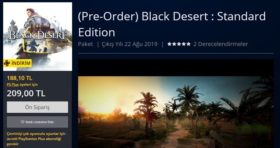 Black Desert, 22 Ağustos`ta PlayStation 4`e Geliyor! Ön Siparişe Açıldı 2